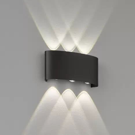 Black wall light updown
