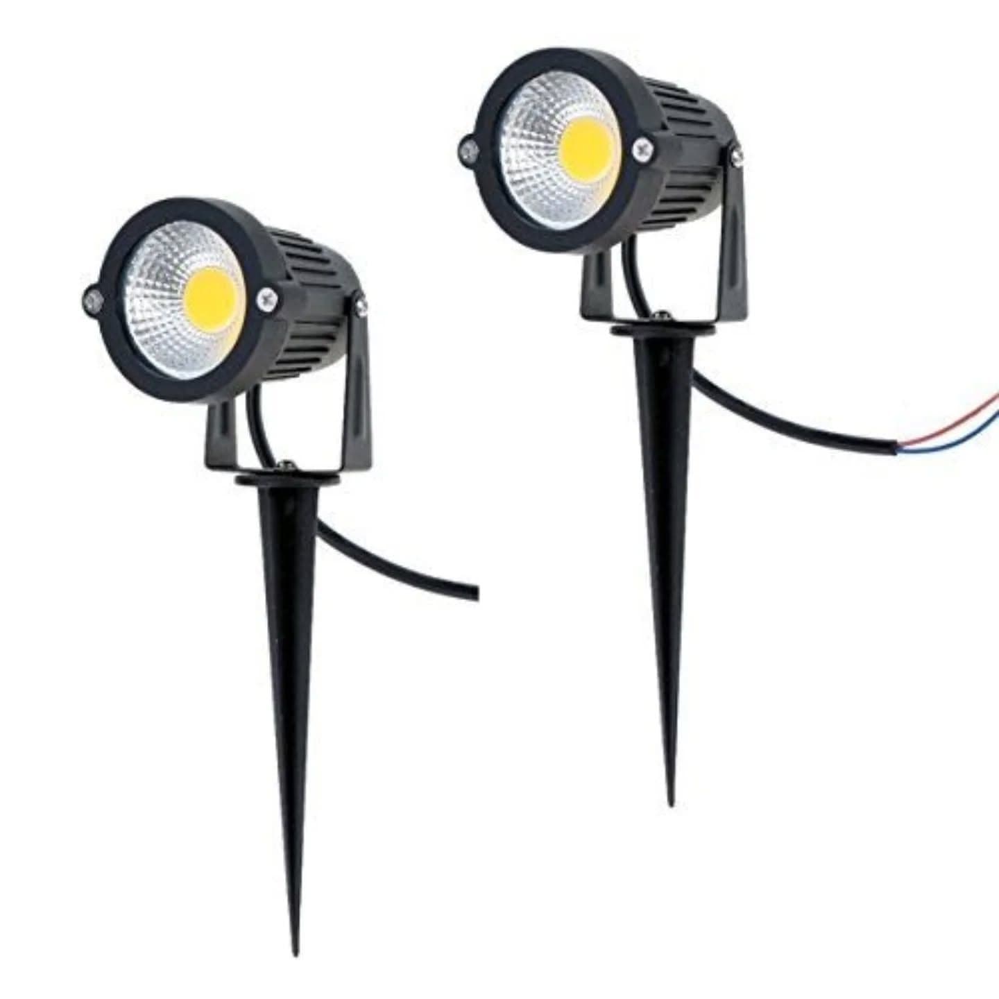 Modern Black Aluminum Adjustable LED Garden Light