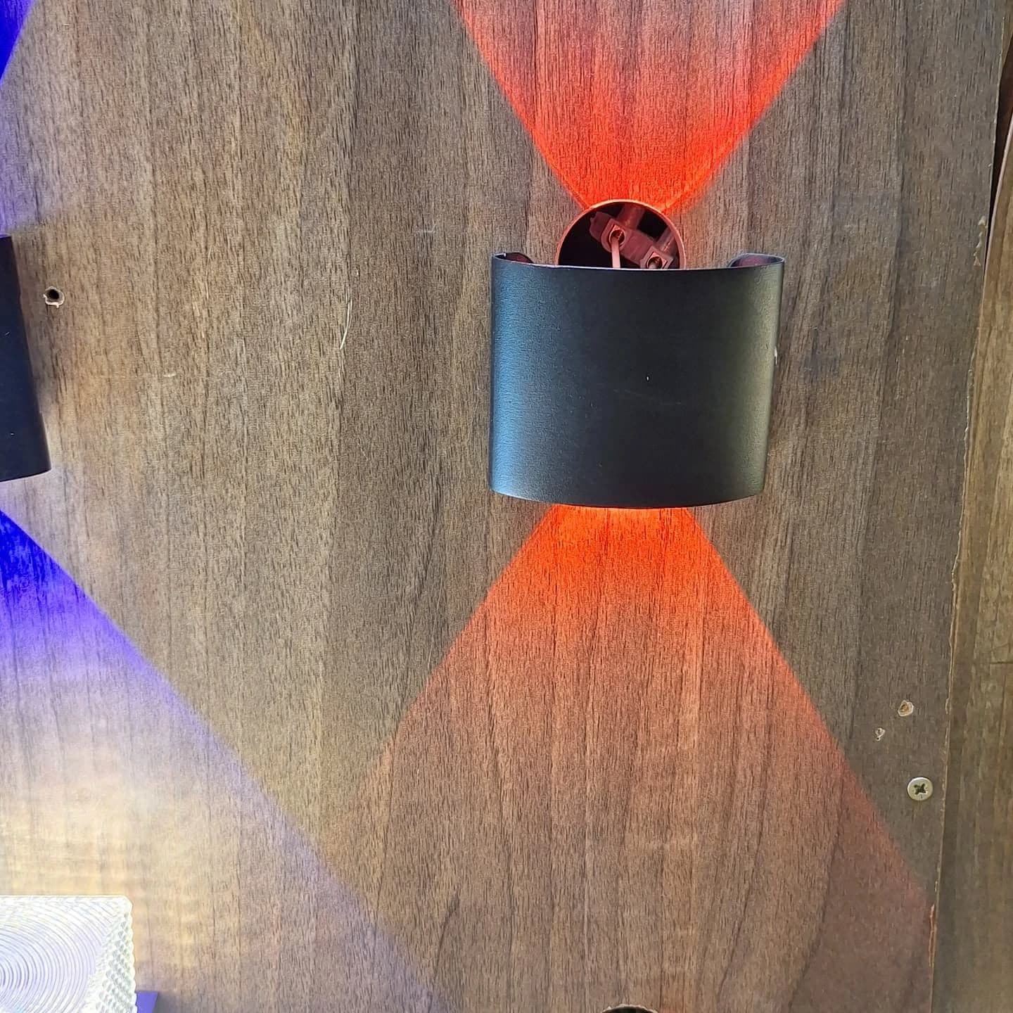 Modern Black Up & Down LED Wall Light
