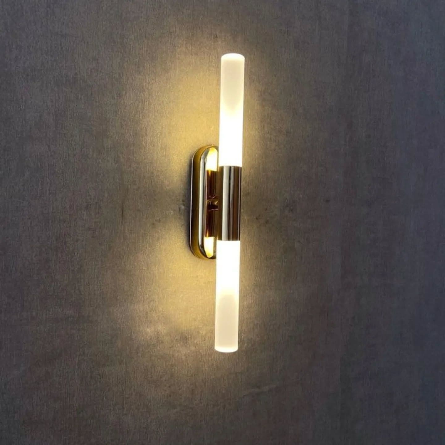 Modern Gold Double-Headed LED Wall Light