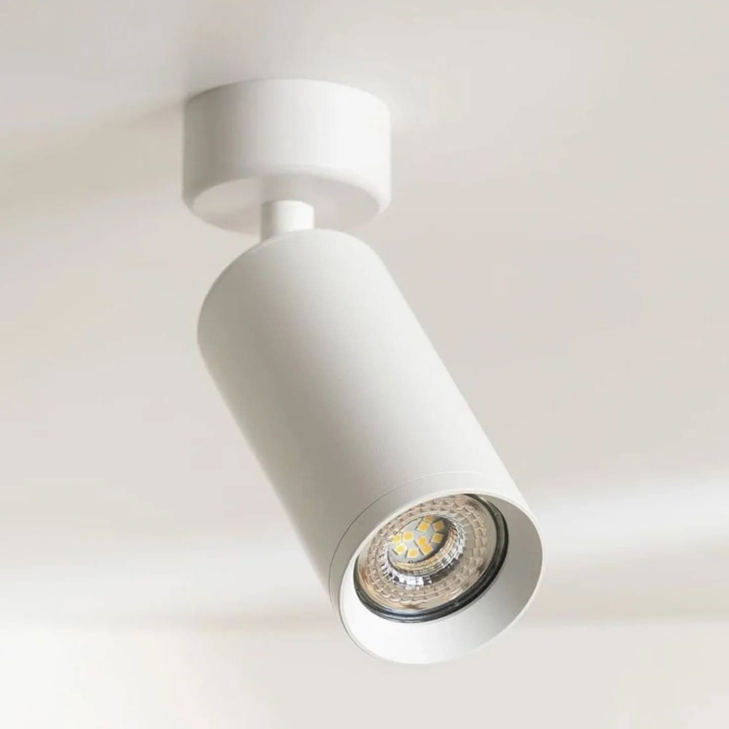 Modern White Adjustable LED Spotlight