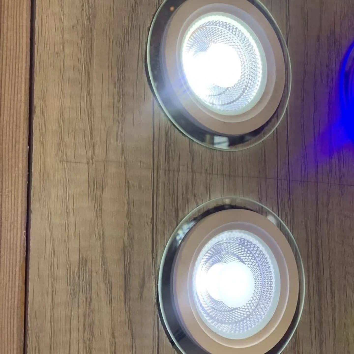 Modern Chrome Integrated LED Gypsum Downlighter