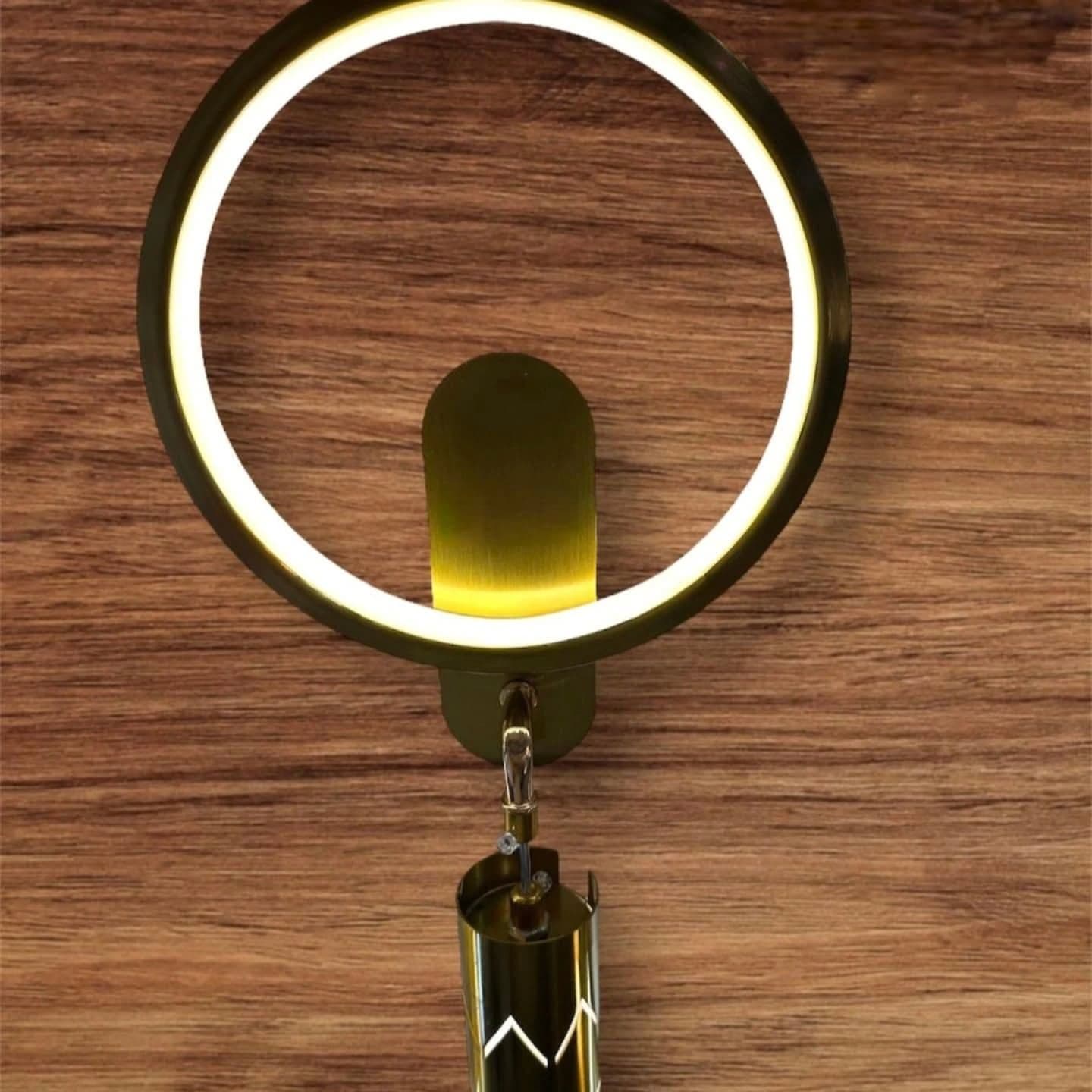 Modern Gold Ring LED Wall Light