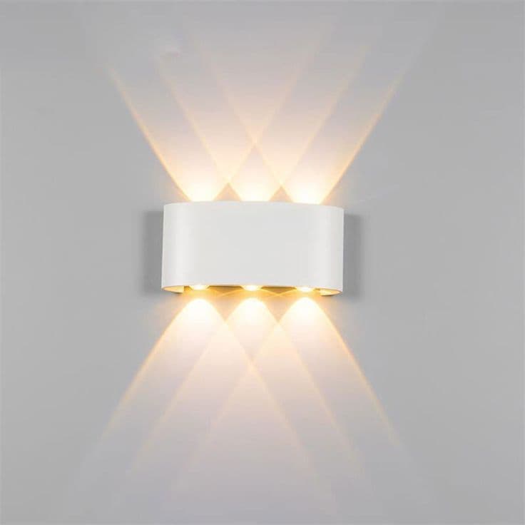 White led wall light