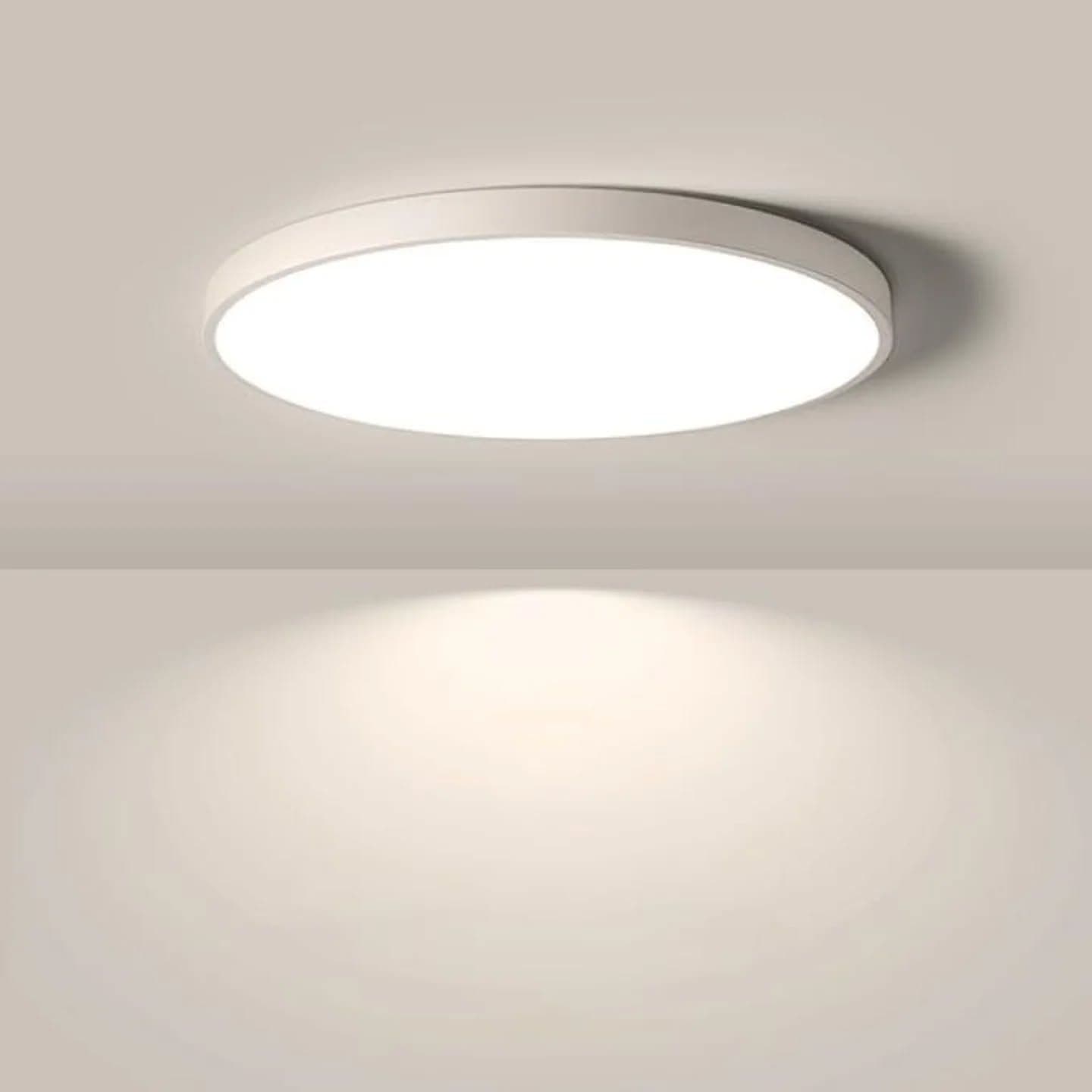 Minimalist White Integrated LED Downlighter