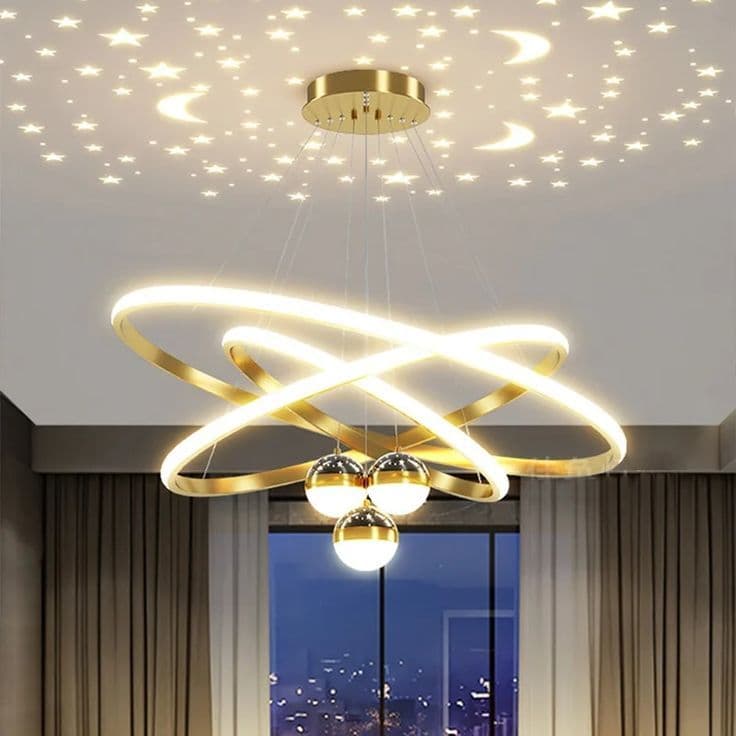 Modern led decorative chandelier