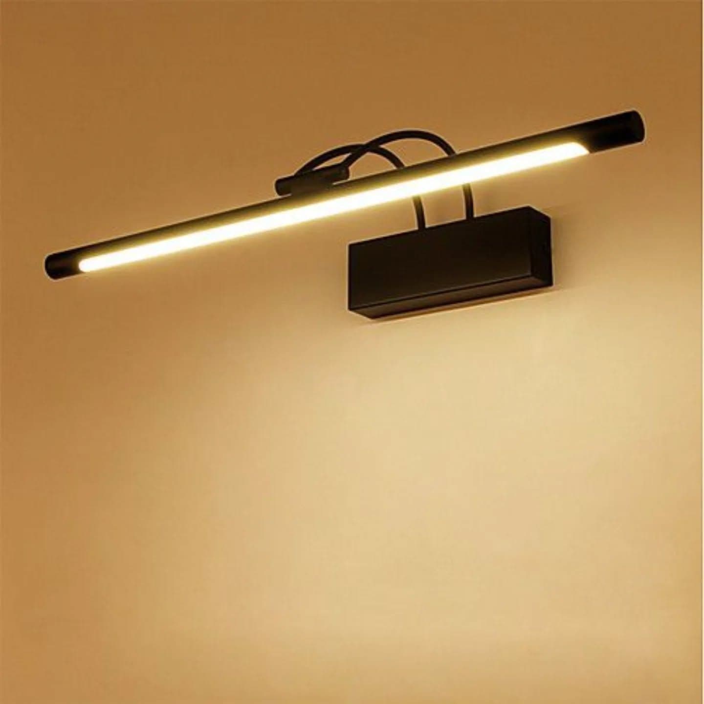 Modern Black Linear LED Wall Light