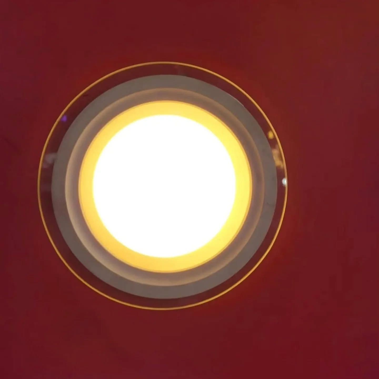 Modern Gold and White LED Gypsum Downlighter 7W